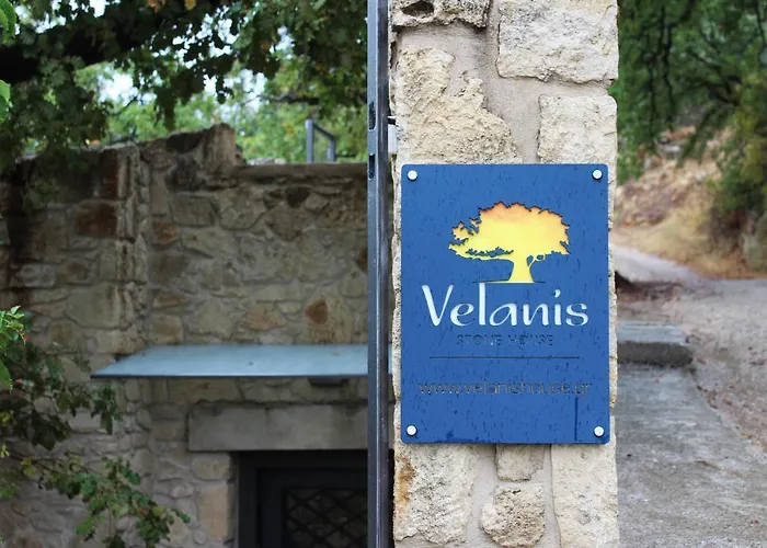 Velanis stone house, style into nature - secluded